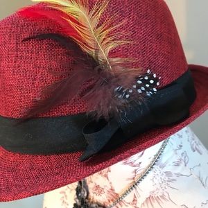 Trendy Feather Fall Hat 🍁